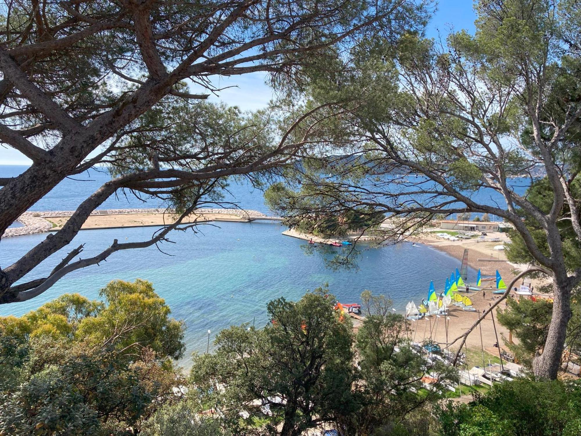 Haut De Villa Avec Terrasse Privative Jardin Et Parking Tout Pres Des Plages ตูลง ภายนอก รูปภาพ